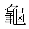 龜汉字