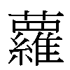 蘿汉字